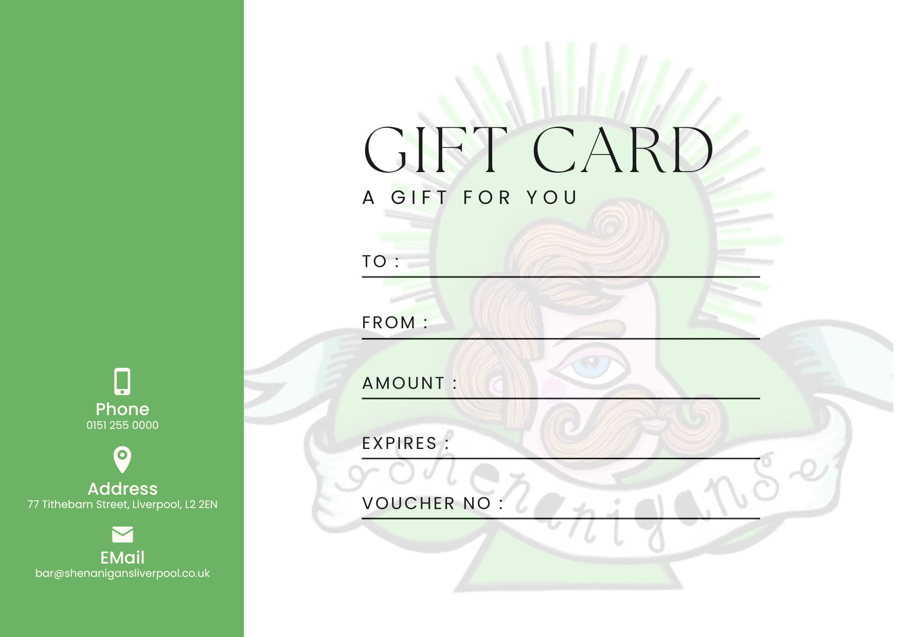 Shen Gift Card